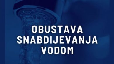 Photo of Prekid vodosnabdijevanja zbog vanredne popravke u naselju Kobilja Glava