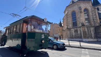 Photo of FOTO/Prvi električni tramvaj ponovo na sarajevskim šinama