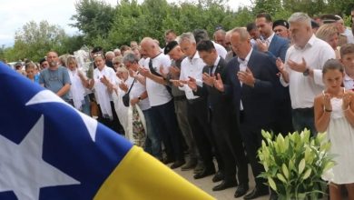 Photo of Obilježena godišnjica pogibije heroja Specijalne jedinice MUP-a RBiH, otkriven spomenik na brdu Žuč