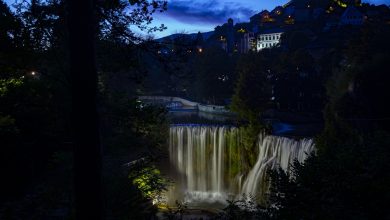 Photo of Osvijetljeni vodopad u Jajcu očarava posjetioce