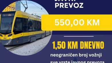 Photo of Nova godišnja karta za javni prevoz u prodaji od petka, jeftinija za 216 KM