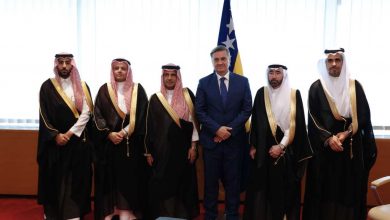 Photo of Zvizdić s visokom delegacijom Kraljevine Saudijske Arabije razgovarao o jačanju bilateralnih odnosa