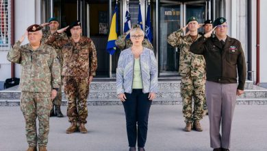 Photo of Predsjednica Slovenije sastala se u bazi Butmir s komandantima EUFOR-a i NATO štaba Sarajevo
