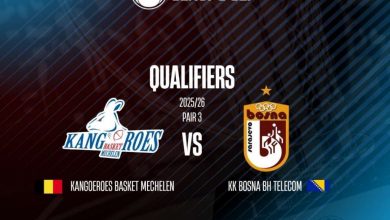 Photo of Bosna protiv Kangoeroes Basket Mechelena u kvalifikacijama za FIBA Cup