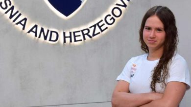 Photo of Plivačica Zerina Vrabac na 200 metara delfin srebrena na EYOF-u
