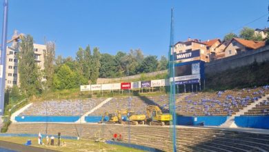 Photo of FOTO/Položen kamen temeljac za izgradnju južne tribine na stadionu Grbavica, vrijednosti 4,7 miliona KM