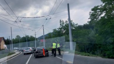 Photo of Saobraćajna nesreća u Hotonju, povrijeđen motociklista