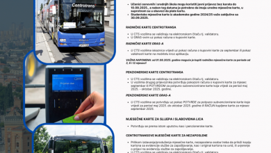 Photo of Centrotrans: Prodaja mjesečnih karata za javni gradski prevoz u KS počinje 1. septembra