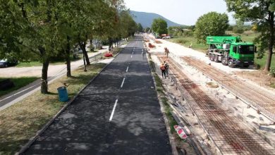 Photo of Završeni radovi na prvoj dionici saobraćajnice od kružnog toka u Hrasnici prema Famosu, saobraćajnica otvorena za saobraćaj