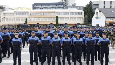 Photo of Novih 238 kadeta Policijske akademije FMUP-a položilo zakletvu pred pridruživanje MUPKS-u