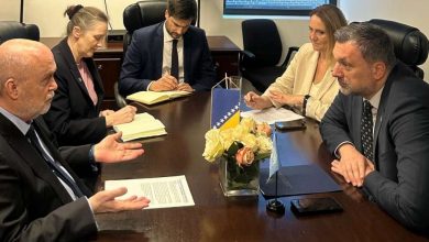 Photo of Konaković se u New Yorku sastao s generalnim sekretarom OSCE-a Feridunom H. Sinirlioğluom