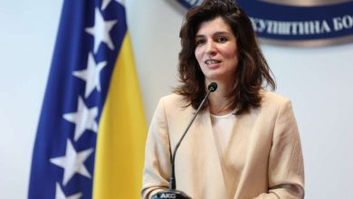 Photo of Sabina Ćudić kandidatkinja za predsjednicu Naše stranke
