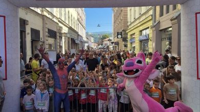 Photo of Najmlađi trkači otvorili sportski vikend u Sarajevu