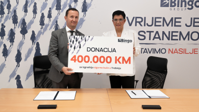 Photo of Bingo donirao 400.000 KM za izgradnju prve sigurne kuće u Trebinju