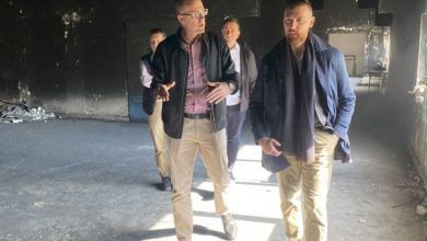 Photo of Ministar Mijatović obišao radove na adaptaciji prostora za studentski hub na Mašinskom fakultetu