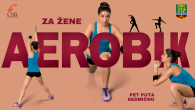 Photo of Besplatan aerobik za žene pet puta sedmično