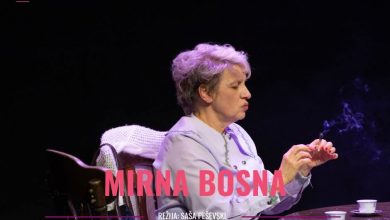 Photo of Gostovanje Kamernog teatra 55 u Portorožu sa predstavom “Mirna Bosna”
