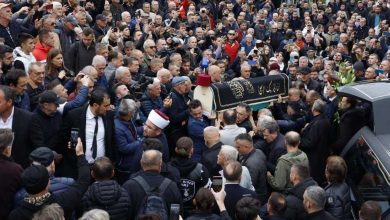 Photo of Halid Bešlić ukopan na groblju Bare
