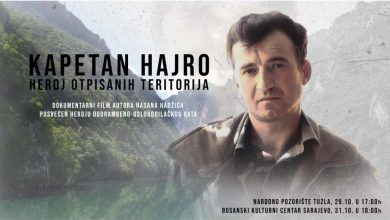 Photo of Premijera dokumentarnog filma ‘Kapetan Hajro’ u Sarajevu u BKC-u