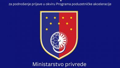 Photo of Ministarstvo privrede KS: Objavljen Javni poziv za učešće u Akceleracijskom programu za startup-e Kantona Sarajevo