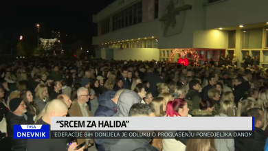 Photo of Novo okupljanje “Srcem za Halida” u nedjelju u 17:00 sati