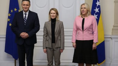 Photo of Kaja Kallas održala sastanak s članovima Predsjedništva BiH