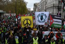 Photo of Hiljade ljudi u Londonu na obilježavanju Međunarodnog dana solidarnosti s Palestincima