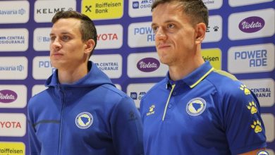 Photo of Hadžiahmetović i Šarić: Fokusirani smo na meč sa Rumunijom, blagi smo favoriti zbog domaćeg terena