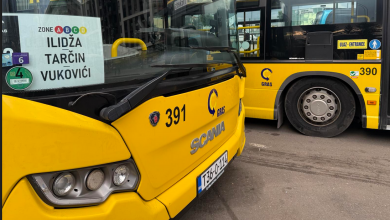 Photo of Na liniji Ilidža – Tarčin – Vukovići od danas saobraćaju tri nova autobusa