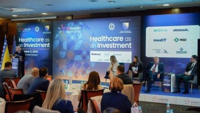 Photo of Ministar Hasanović na konferenciji “Zdravstvo kao investicija 2025” – „Healthcare as an Investment 2025“