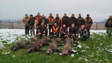 Photo of Lovačka akcija društva “Igman”suzbijanja štetočina