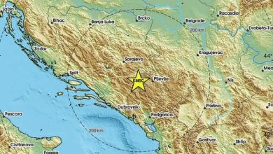 Photo of Zemljotres osjetili građani BiH, Hrvatske i Srbije