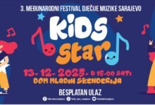 Photo of Festival dječije muzike Sarajevo Kids Star 13. decembra u Skenderiji, ulaz besplatan
