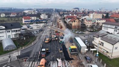 Photo of (Foto)Završavaju se radovi na još jednoj raskrsnici buduće pruge do Hrasnice