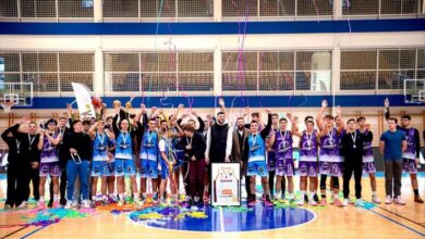 Photo of Košarkaši Druge gimnazije Sarajevo osvojili Ligu srednjih škola KS, pehare i nagrade uručio ministar Magoda