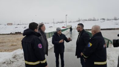 Photo of (Foto)Predstavnici Vlade KS u posjeti ugroženim područjima u Sarajevu