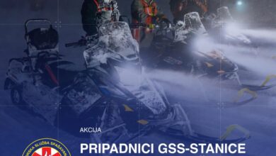 Photo of GSS Sarajevo spasio muškarca na Igmanu