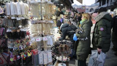 Photo of Turisti ispunili Baščaršiju i ulice Sarajeva prvog dana 2026. godine