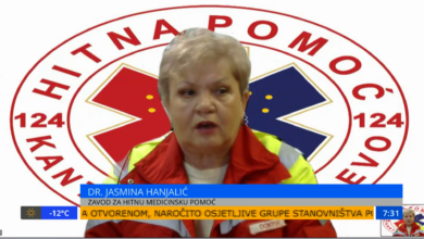 Photo of Hitna pomoć: Više od 30 povreda u posljednja 24 sata zbog padova na ulicama