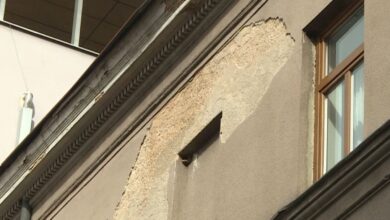 Photo of DNEVNIK TVSA/Opasnost na svakom koraku: Drugo obrušavanje fasade u Sarajevu od početka godine