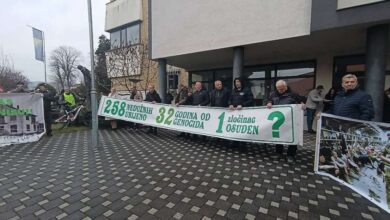 Photo of Građani doline Sane na protestnom skupu poručili “Optužnice se ne smiju blokirati”