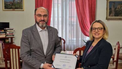 Photo of Nagrada za izuzetna postignuća žena u nauci dodijeljena dr. sci. Emini Dervišević