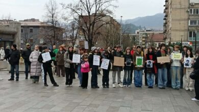 Photo of Protest “Mladi Zenice za mlade Sarajeva” okupio 70-ak Zeničana