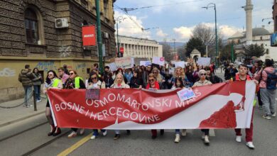 Photo of (Foto)SARAJEVO PORUČILO: “Sigurnost žena je javna obaveza!” Održan osmomartovski protestni marš