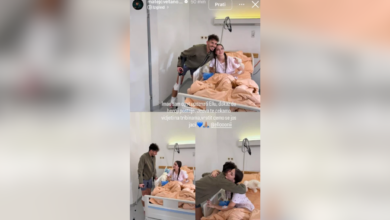 Photo of EMOTIVAN SUSRET U OPĆOJ BOLNICI: Fudbaler Željezničara posjetio hrabru Ellu Jovanović