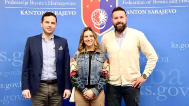 Photo of Najbolja bh. skijašica Elvedina Muzaferija na prijemu kod Uka i Magode