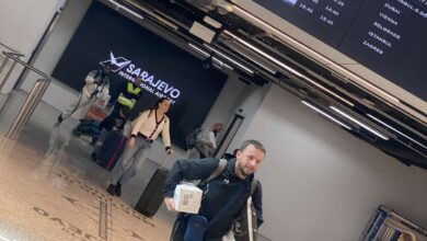 Photo of Avion iz Džede sletio na aerodrom u Sarajevu