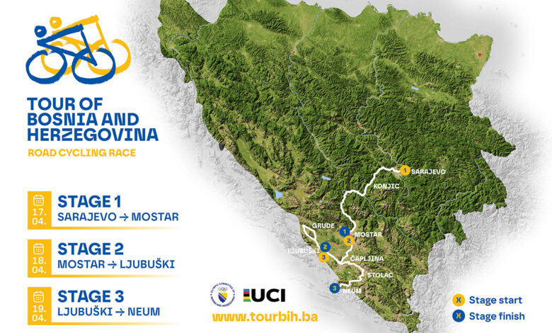 Tour of Bosnia and Herzegovina: Utrka kreće u petak iz Sarajeva