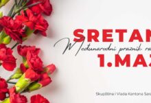 Photo of Vlada i Skupština KS čestitale Međunarodni praznik rada