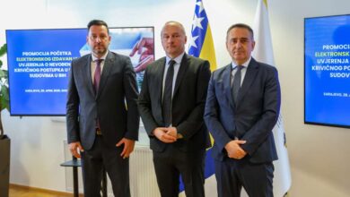 Photo of Četiri suda u FBiH počinju elektronski izdavati uvjerenja o nevođenju krivičnog postupka